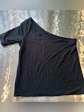 J. Crew Black Form Knit Top